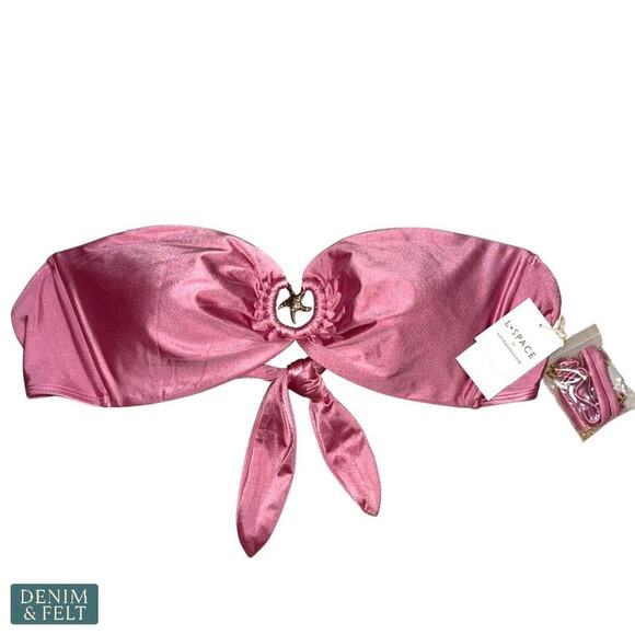 L*Space x Anthropologie Jasper Pink Lady Shine Bikini Top XL NEW/NWT!! - Picture 5 of 14